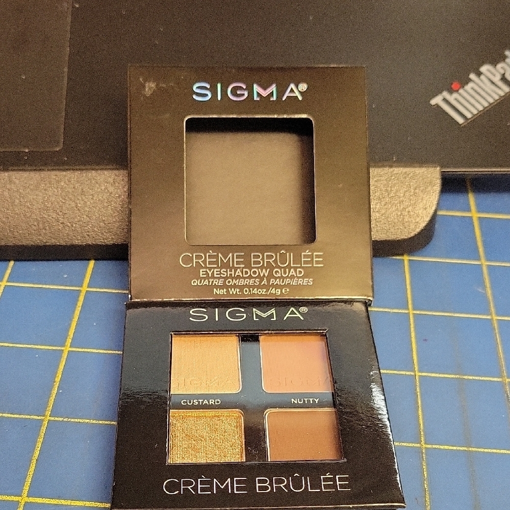 Sigma Crème Brûlée Eyeshadow Quad New